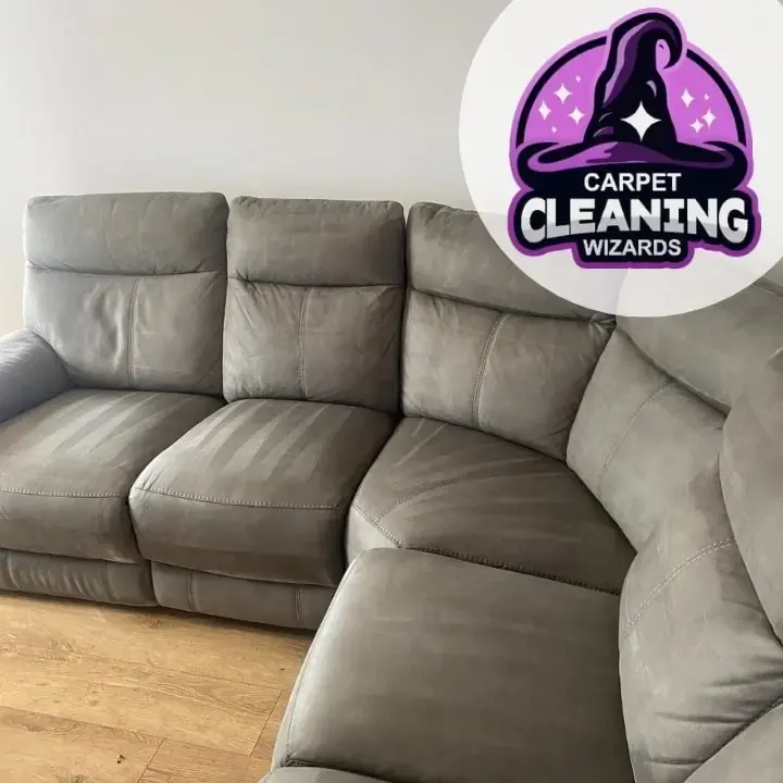 Sectional sofa, cleaned in Union NJ by Carpet Cleaning Wizards